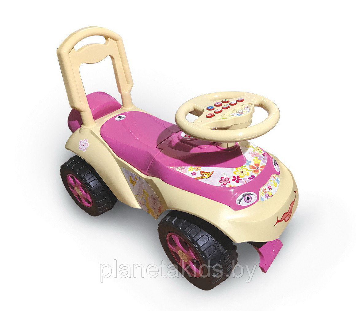 Машинка для катания с музыкальным рулем, арт. 0142 Долони - фото 2 - id-p176201885