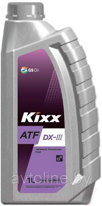 Масло трансмиссионное KIXX ATF DX-III синтетическое (1л) L2509AL1E1