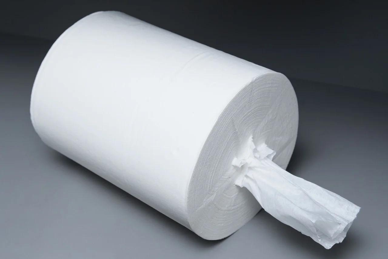 Бумажные полотенца однослойные с центральной вытяжкой - фото 1 - id-p176205424