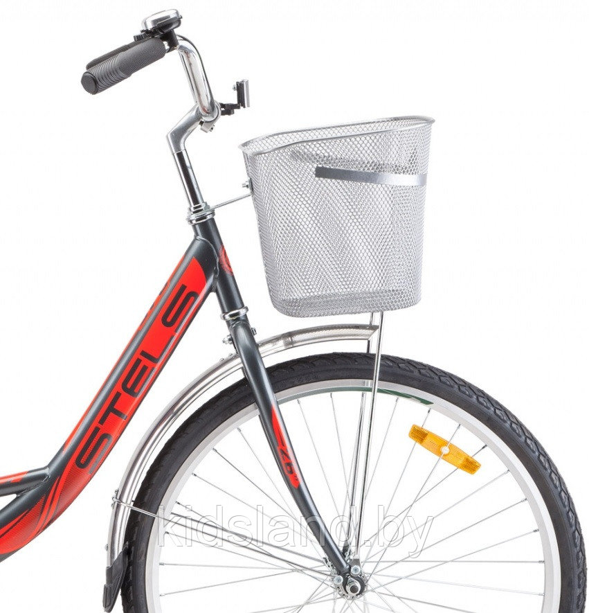 Велосипед Stels Navigator- 245 26" (серый/красный) - фото 4 - id-p176209386