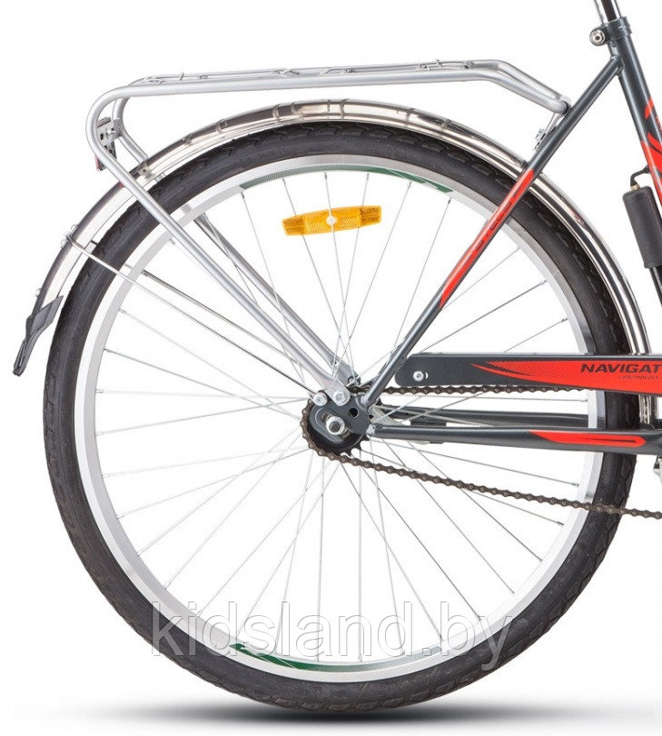 Велосипед Stels Navigator- 245 26" (серый/красный) - фото 2 - id-p176209386