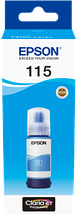 Оригинальные чернила EPSON  115 для L8160, L8180 (Синий (Cyan), 70 мл)