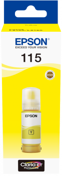 Оригинальные чернила EPSON 115 для L8160, L8180 (Желтый (Yellow), 70 мл) - фото 1 - id-p176209381
