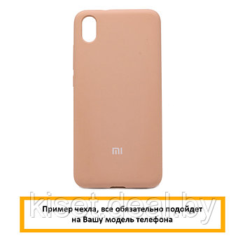 Soft-touch бампер KST Silicone Cover для Xiaomi Redmi Note 11 Pro пудровый