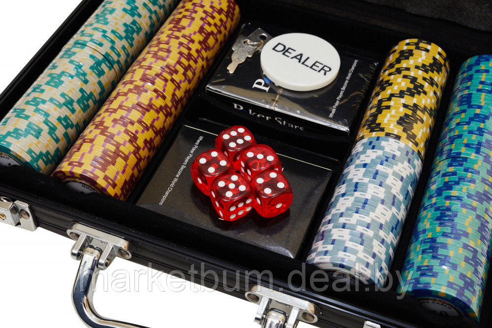 Набор для покера Monte Carlo на 200 фишек, Partida - фото 6 - id-p176214127