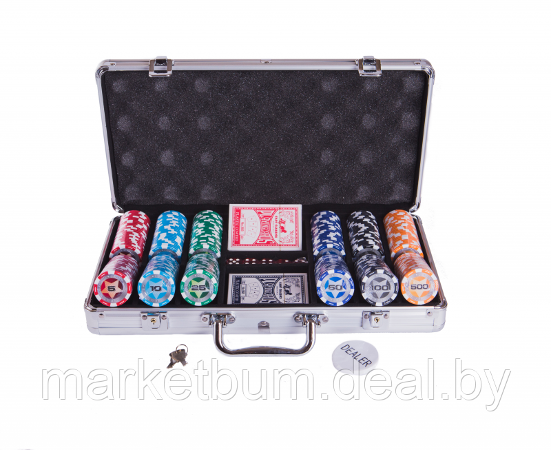 Набор для покера Star на 300 фишек, Partida - фото 1 - id-p176214252