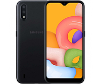Дисплей Samsung A015 (A015F) Galaxy A01 с сенсором (тачскрином) в раме Оригинал