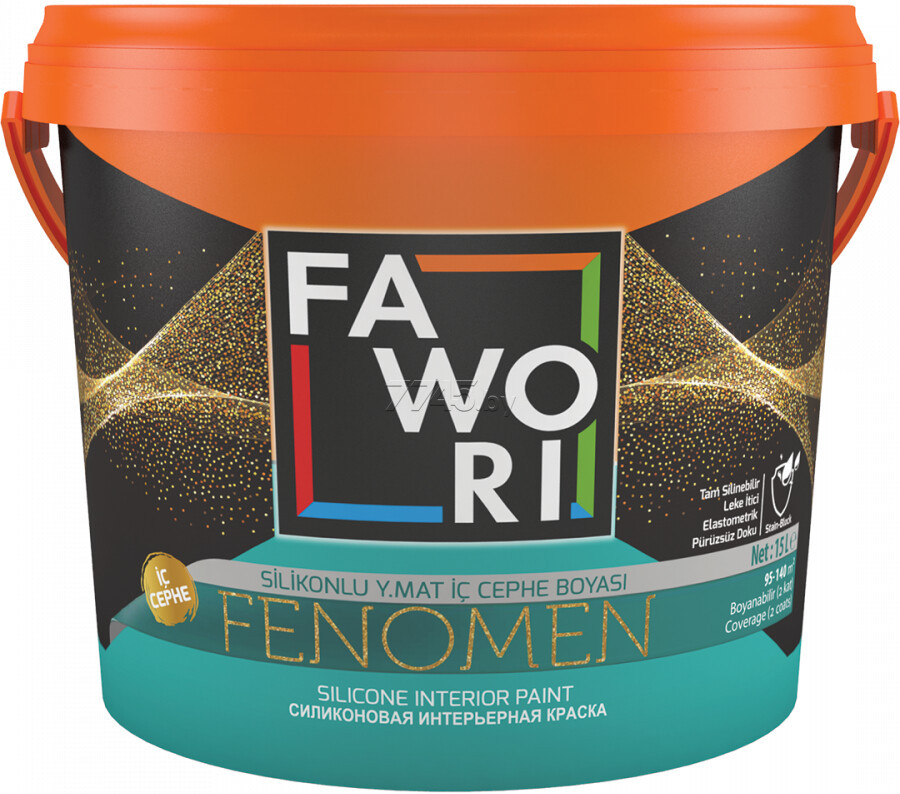 FAWORI INTERIOR FENOMEN Краска для внутренних работ (шелковистая) 10л