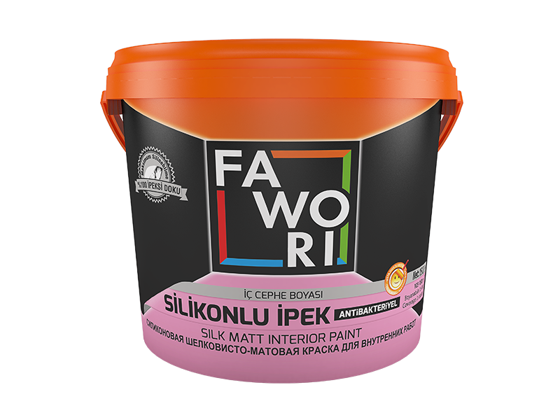 FAWORI SILICONE SILK MATT INTERIOR PAINT WHITE Краска для внутренних работ (шелковистая) 10л - фото 1 - id-p176216846