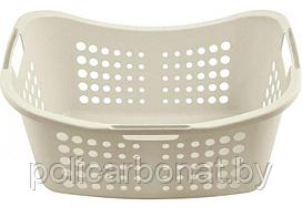 Корзина для белья Laundry Basket 50L, кремовый