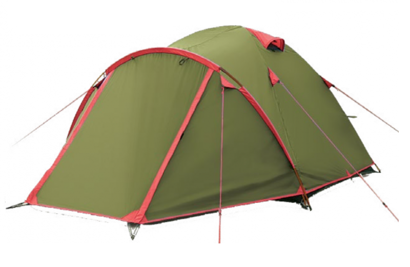 Палатка туристическая Tramp Lite Camp 3-местная, арт TLT-007 - фото 1 - id-p176004464