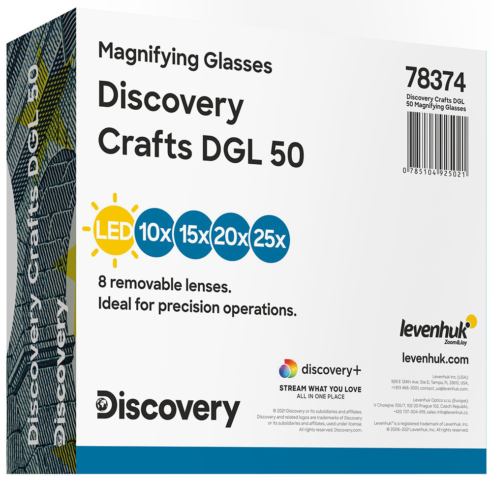 Лупа-очки Discovery Crafts DGL 50 - фото 3 - id-p176238282