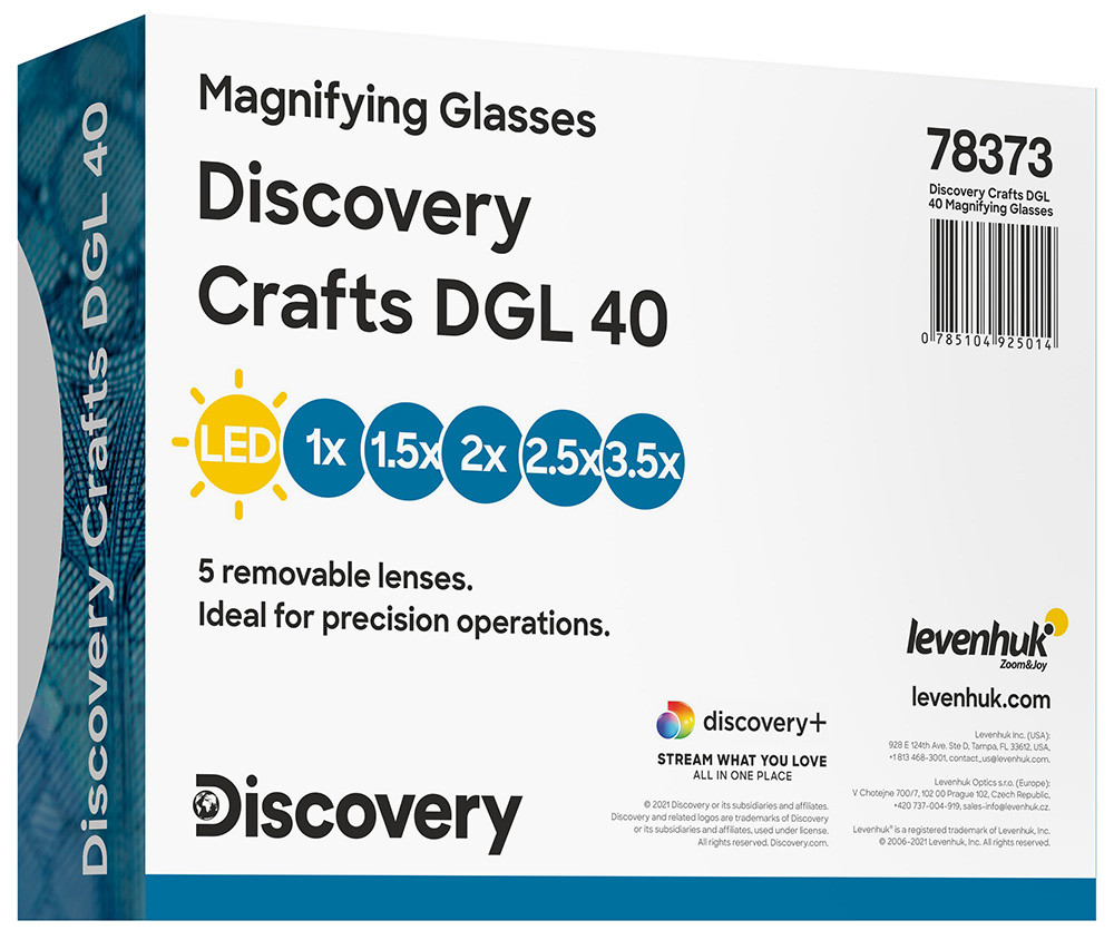 Лупа-очки Discovery Crafts DGL 40 - фото 3 - id-p176238284