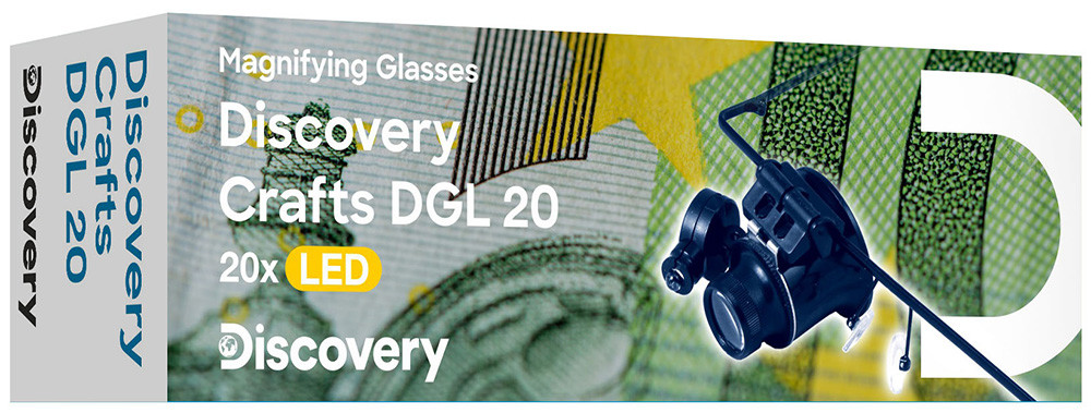 Лупа-очки Discovery Crafts DGL 20 - фото 2 - id-p176238287