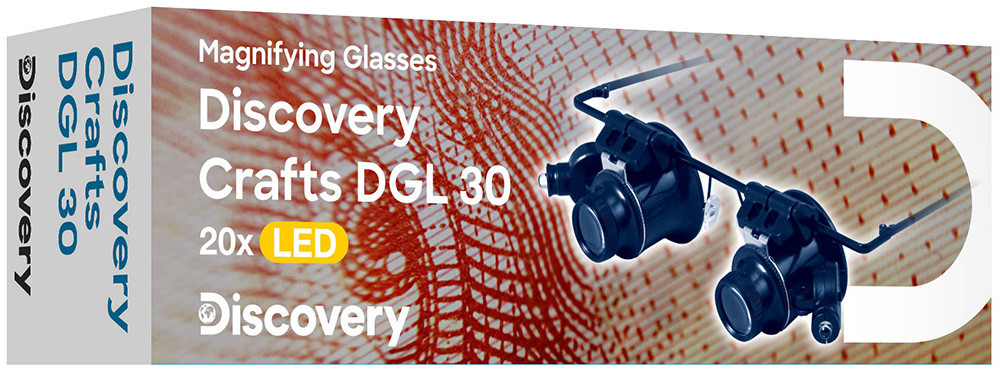 Лупа-очки Discovery Crafts DGL 30 - фото 2 - id-p176238291