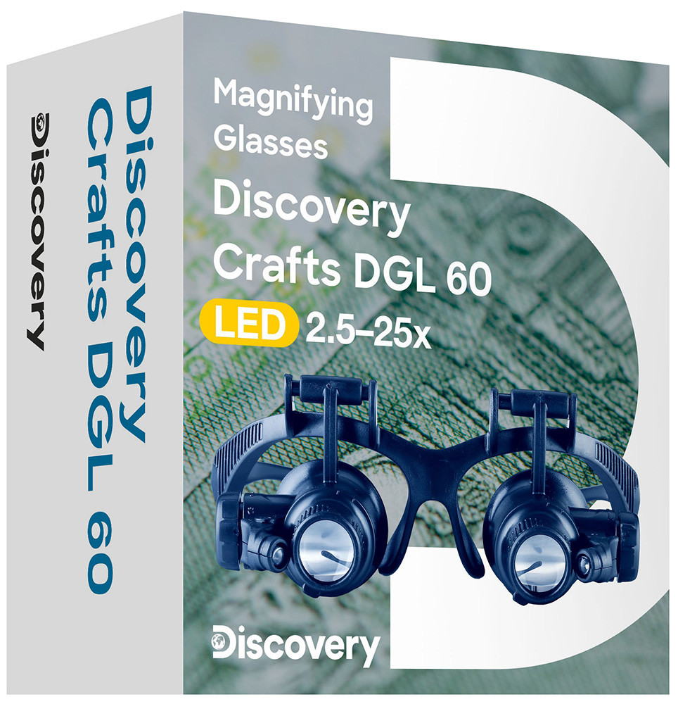 Лупа-очки Discovery Crafts DGL 60 - фото 2 - id-p176238296