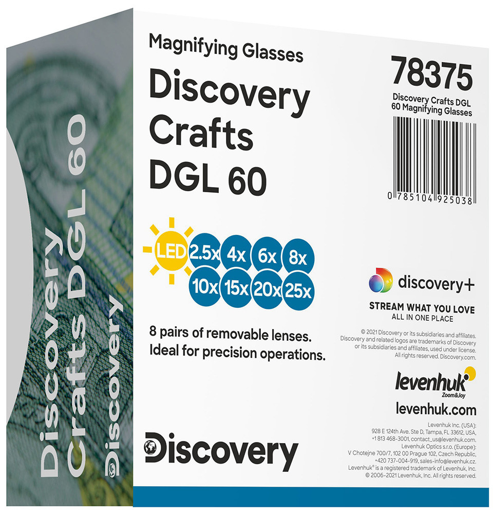 Лупа-очки Discovery Crafts DGL 60 - фото 3 - id-p176238296