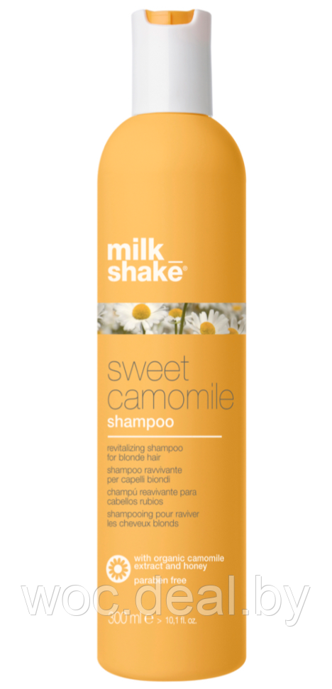 Z One Concept Milk Shake Шампунь сладкая ромашка Sweet Camomile 300 мл - фото 1 - id-p176240020