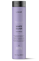 Lakme Тонирующий шампунь для нейтрализации желтого оттенка волос White Silver Teknia, 100 мл