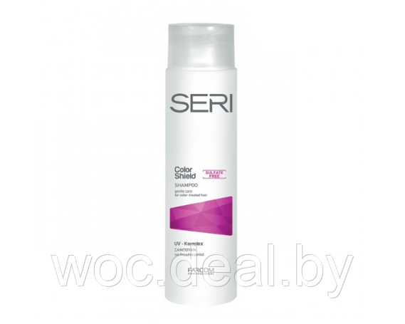 Farcom Бессульфатный шампунь для окрашенных волос Color Shield Seri 300 мл - фото 1 - id-p176239902