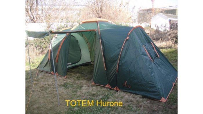 Палатка туристическая 4-х местная TOTEM Hurone 4 (V2) (2000 mm) - фото 6 - id-p176253037
