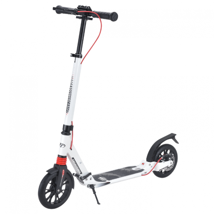 Городской самокат двухколесный  Tech Team City Scooter Disk Brake WHITE