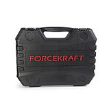 Набор инструмента FORCEKRAFT FK-41082-5 108пр. 1/2'',1/4''(6гр.)(4-32мм) Profi, фото 4