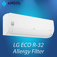 Сплит-система LG ECO S09EQR с технологией очистки воздуха Allergy Filter (поглощает аллергены)