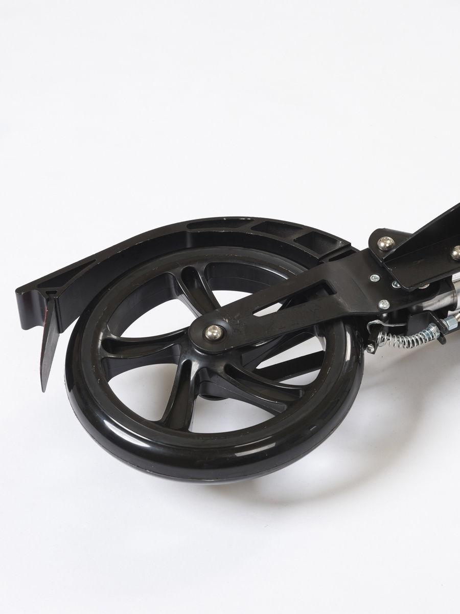 Двухколесный складной самокат с ручным тормозом Rook Slash Black - фото 3 - id-p176268264