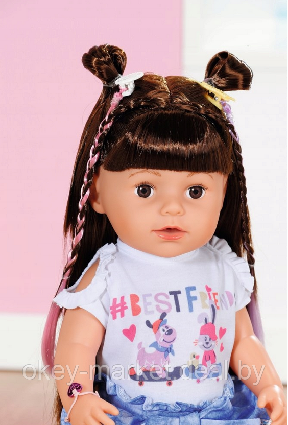 Интерактивная кукла Baby Born Модная сестричка 830352 - фото 4 - id-p176277293
