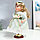 Кукла коллекционная керамика "Джудит в нежно-мятном платье с цветочками" 30 см, фото 3