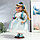 Кукла коллекционная керамика "Флора в бело-голубом платье и лентой на голове" 30 см, фото 3