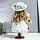 Кукла коллекционная керамика "Люси в голубом платье, шляпке и с цветами" 30 см, фото 4