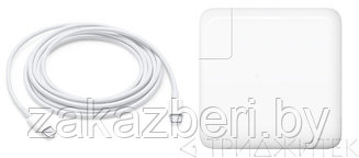 Блок питания (зарядное) для ноутбука Apple MacBook 87 Вт, Type-C, без кабеля