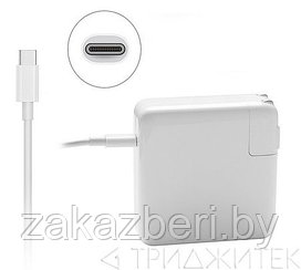 Блок питания (зарядное) для ноутбука Apple MacBook 61 Вт, Type-C