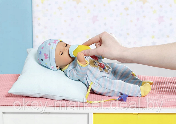 Интерактивная кукла Baby Born Little Boy 36 см, фото 3