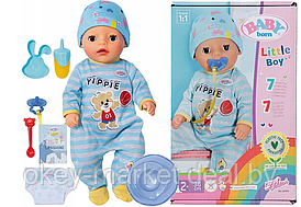 Интерактивная кукла Baby Born Little Boy 36 см  - Zapf Creation 831977