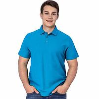 Рубашка мужская, размер 44, цвет лазурный