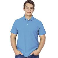 Рубашка мужская, размер 46, цвет голубой