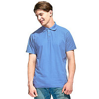 Рубашка мужская, размер 48, цвет голубой