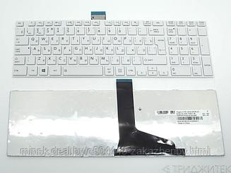 Клавиатура для ноутбука Toshiba C850 C870, белая