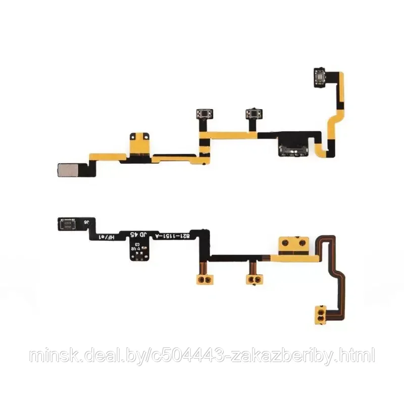 Шлейф кнопок громкости и включения для планшета Apple iPad Mini (A1432, A1454, A1455)