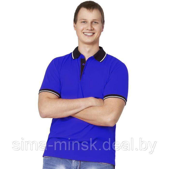 Рубашка мужская, размер 48, цвет синий - фото 1 - id-p176289907