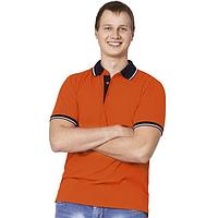 Рубашка мужская, размер 56, цвет оранжевый