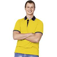 Рубашка мужская, размер 46, цвет жёлтый