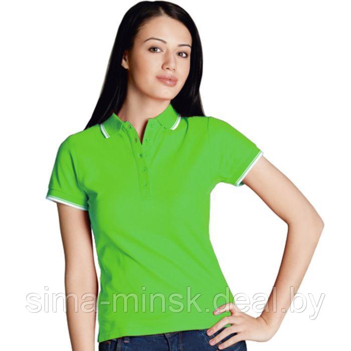 Рубашка женская, размер 42, цвет ярко-зелёный