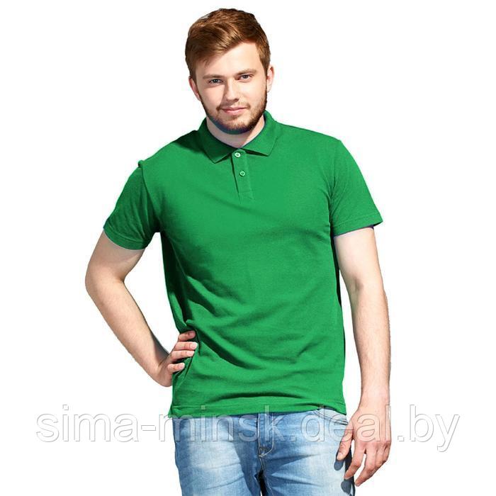 Рубашка поло унисекс, размер XS, цвет зелёный - фото 1 - id-p176288834