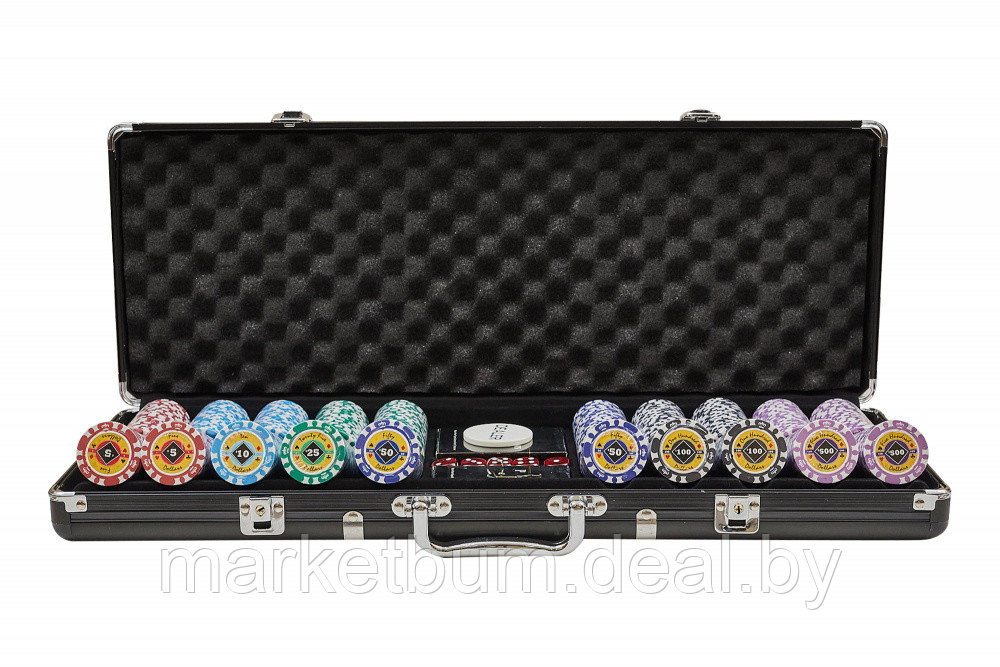 Набор для покера Crown на 500 фишек, Partida - фото 2 - id-p176295477