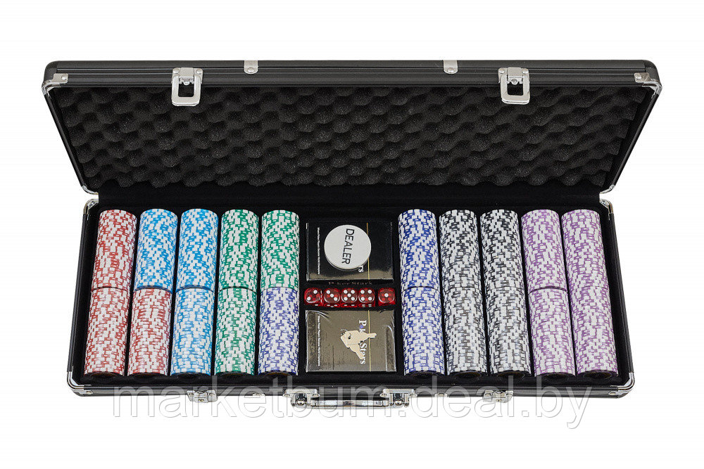 Набор для покера Crown на 500 фишек, Partida - фото 3 - id-p176295477