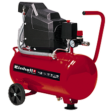 Компрессор Einhell TC-AC 190/24/8 (220V, 1500W, бак 24 литра, 165 л/мин, 8 Bar, масляный, поршневой)